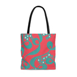 Red Bubble Tote Bag