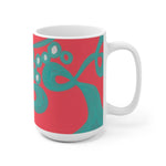 Red Bubble Ceramic Mug